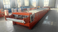 Máquina formadora de rollos para cubierta de suelo de dureza completa Bondek 1000 Popular Pekanbaru, nueva máquina formadora de azulejos de acero, motor para techo