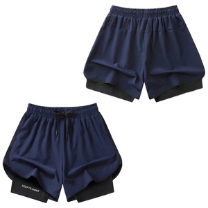 ECONEX SPORTS 2025 Short de sport d'été en toile personnalisé pour hommes, respirant, séchage rapide, double couche, entraînement, taille moyenne, vente en gros - Product Image 1