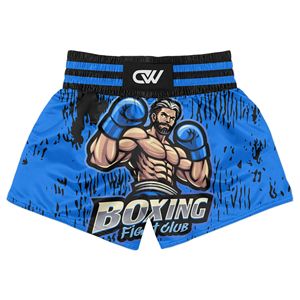 Conjunto de Entrenamiento de Artes Marciales Personalizado, Sublimado, Pantalones Cortos y Camiseta para Hombre, Secado Rápido, Conjunto de Entrenamiento de Kickboxing, Logotipo Personalizado, Venta al Por Mayor - Product Image 3