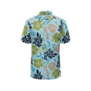 เสื้อพิมพ์ลายดิจิทัลแบบระเหิดสำหรับทุกเพศเสื้อโพลีเอสเตอร์แห้งเร็ว100% พิมพ์ลาย3D ป้องกันริ้วรอยระบายอากาศได้ทั้งตัว - Product Image 1