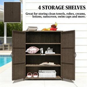 Mobiletto da esterno per caffè con piattaforma di stoccaggio - Product Image 2