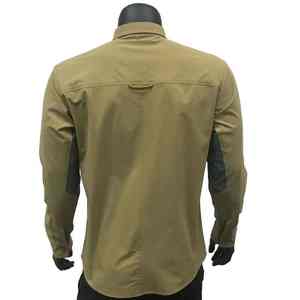 Camiseta de Pesca de Manga Larga para Hombre, Tejida, de Calidad, Color Personalizado, Cortavientos, Ligera, con Protección Solar UPF 50 UV, 100% Poliéster, de Secado Rápido - Product Image 5