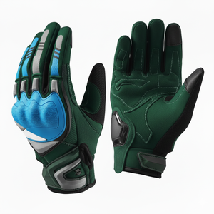 Guantes de Motociclismo de Cuero, Pantalla Táctil, Transpirables, Invierno, Unisex, OEM de Fábrica - Product Image 2