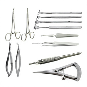A-1 VERITAS Juego de Instrumentos Oftalmológicos Básicos de Acero Inoxidable Profesional para Microcirugía Ocular, Modelo de Procedimientos Clínicos de Precisión - Product Image 2