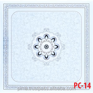 Carreaux de plafond en PVC Pima pour la décoration intérieure Panneaux en plastique imperméables brillants pour l'intérieur du salon et d'autres intérieurs - Product Image 1