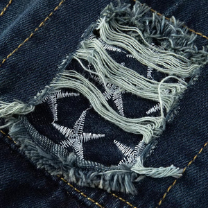 แจ็คเก็ตยีนส์ผ้าฝ้ายสำหรับผู้ชาย เสื้อผ้าผู้ชาย แจ็คเก็ตและเสื้อโค้ท ไซส์ใหญ่พิเศษ แจ็คเก็ตยีนส์คุณภาพสูงสำหรับผู้ชาย บริการ OEM - Product Image 4