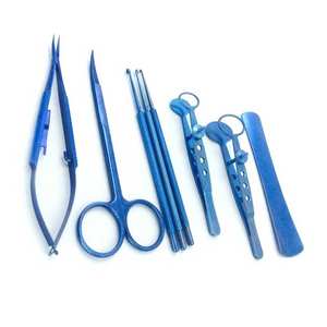 Kit de 8 piezas de instrumentos para cirugía de calázion, herramientas quirúrgicas oftálmicas, instrumentos para cirugía ocular, set profesional de oftalmología - Product Image 6