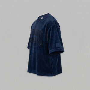 Camiseta Casual de Lujo con Logotipo de Diamantes de Imitación, Estilo Gótico, Urbano y Hip Hop, MALUZA INDUSTRIES - Product Image 4