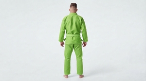 Men Athletic Martial Arts Training Uniform Long Sleeve <b>Jacket</b> And Pants Sportswear - Product Image 2