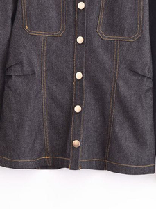 Premium Vintage Summer Custom Denim Knitted Jeans <b>Tracksuit</b> Unisex Oversized Casual Streetwear Set OEM Manufacturing Wholesale - Product Image 3