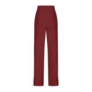 Pantalones Deportivos Holgados para Mujer, Pantalones de Yoga, Pantalones Deportivos de Poliéster/Algodón, Pierna Recta, Bolsillos, Deportivos, para Correr, Ecológicos, Cintura Alta - Product Image 5