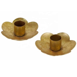 High Quality Gold Metal Candle Holders Metal Candles Sticks for Wedding Centerpieces Christmas Birthday Dinning <b>Table</b> <b>Decor</b> - Product Image 2