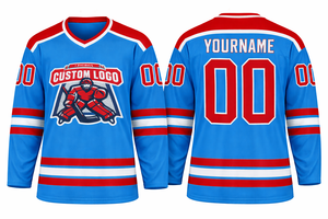 เสื้อฮอกกี้น้ำแข็งแบบใหม่ปี 2026 สำหรับนักกีฬามืออาชีพ ผ้าโพลีเอสเตอร์ ระบายอากาศได้ดี แห้งเร็ว คุณภาพสูง ทรงหลวม น้ำหนัก 220 กรัม สำหรับทั้งชายและหญิง - Product Image 2