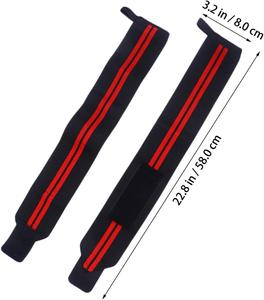 Muñequeras Deportivas de Cachemira Personalizadas, Transpirables, Ligeras, Protección Profesional, Antideslizantes, Soporte para Manos, Gimnasio - Product Image 2