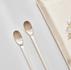 ชุดช้อนส้อมยาวสีบรอนซ์ NOBBAN Bangjja Yugi - Product Image 3