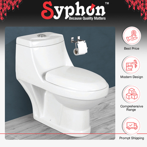 Inodoro de una Pieza Elegante de Excelente Calidad, Suministro Directo de Fábrica, Sanitario WC a Precio de Mercado Accesible - Product Image 2