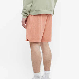 Shorts de basketball personnalisés pour hommes, écologiques, décontractés, à séchage rapide, respirants, en tissu de laine, avec poches, design personnalisable - Product Image 3