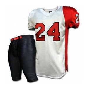 Uniforme de football américain personnalisé 2023 avec logo, jersey de football respirant en polyester, taille plus, couleur personnalisée, sublimation - Product Image 5