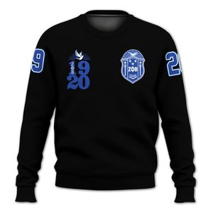 Sudadera Personalizada con Logotipo de Zeta Phe Beta 1920, Corte Regular, Fabricada por un Fabricante de Ropa, Sudadera con Cuello Redondo Estampada para Mujer - Product Image 2