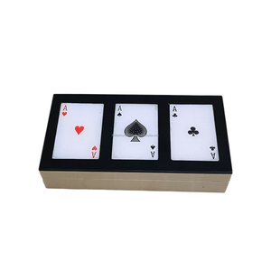 THE FASHION CRAFT Luxury Resin Handmade Portable Decorative Gift Storage Box for Joker <b>Playing</b> <b>Cards</b> Custom Gift Accessories - Product Image 2