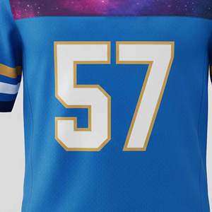 Uniforme Deportivo Unisex de Fútbol Americano, Jersey Personalizado por Sublimación, Manga Corta, Transpirable, Antiarrugas, Calidad Premium, Gran Venta - Product Image 5