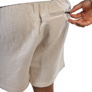 กางเกงขาสั้นลำลองผ้าลูกฟูกสีพื้นสำหรับผู้ชาย น้ำหนักเบา สวมใส่สบาย ราคาขายดีที่สุด - Product Image 6