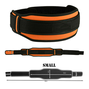 Bodybuilding Neoprene Weightlifting Belt Double Neoprene Fitness Waist Support Breathable for <b>Weight</b> Lifting Back Lumbar Support - Product Image 5