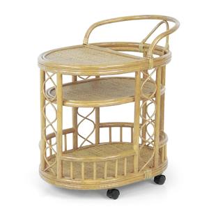 รถเข็นกาแฟหวายราคาถูก รถเข็นเครื่องดื่มขายดี รถเข็นบาร์สานมือ รถเข็นเครื่องดื่ม - Product Image 5