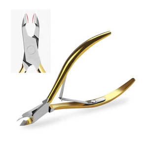 Cortacutículas de bajo precio, tijeras para cutículas, alicates, herramientas de manicura, cuchilla de 6 mm, cortacutículas para uñas de manos y pies - Product Image 1