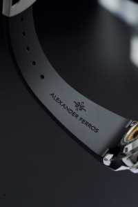 Montre automatique Sport Alexander Ferros, résistante à l'eau 5BAR, 2241S-02, 40 mm, bracelet en caoutchouc, boucle en acier inoxydable, saphir, Miyota analogique - Product Image 6