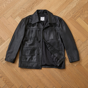 Professional Western Fringe <b>Suede</b> Leather <b>Jacket</b> Classic Western Cowboy Fashion Outerwear Premium Manufacturer Bulk Orders - Product Image 6