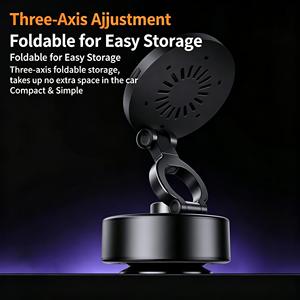 Soporte de Carga Inalámbrica Rápida con Succión Eléctrica para Teléfono Móvil en el Coche, Rotación de 360 Grados °   Soporte Magnético Plegable y Giratorio para Teléfono Móvil en el Automóvil - Product Image 4