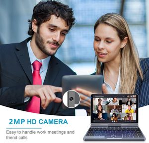 KOO FORWAY Mini Laptop 8 inch HD Touchscreen Portable, Win 11 Pro Small Gaming Laptop, N150 12 GB LPDDR5 1TB <b>M.2</b> <b>SSD</b> - Product Image 3