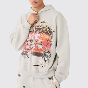 ชุดกีฬาขายส่งคุณภาพสูง ออกแบบชุดวอร์มของคุณเอง ชุดวอร์มพิมพ์ลายพัฟฟ์ ชุดวอร์มพิมพ์ลายพัฟฟ์ขายดี - Product Image 2