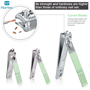 Custom Made Professional Stainless Steel Manicure and Pedicure Set 18 In 1 Premium Men Grooming Kit Nail File Supplier - Product Image 3