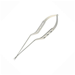 Ciseaux micro-ophtalmiques personnalisés en acier inoxydable, à pointes affûtées manuelles, Castroviejo 245mm, instruments chirurgicaux ophtalmiques de précision - Product Image 5