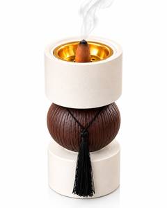 Brûleur de Bakhoor en Résine de Bois Premium en Gros, Élégant Porte-Encens Oud, Décoration Religieuse Arabe pour la Maison, Collections de Cadeaux Parfumés - Product Image 5