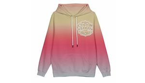 Fabricant de sweats à capuche personnalisés, broderie effet vieilli, sweat à capuche dégradé unisexe, strass, effet délavé à l'acide, effet délavé à la pierre, coupe oversize - Product Image 5