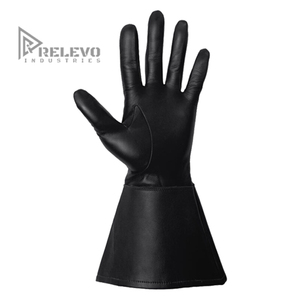 Guantes de Cuero Unisex, Cuero Genuino, Suaves, Transpirables, Cómodos, Logotipo Personalizado Disponible en la Parte Delantera y Trasera, Cualquier Color, RELEVO - Product Image 2