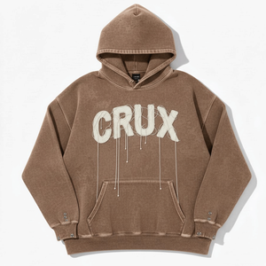 Sudadera con capucha de algodón grueso con efecto lavado ácido, estilo vintage, para hombre, estilo urbano, resistente, cálida para invierno, informal y a la moda. - Product Image 4