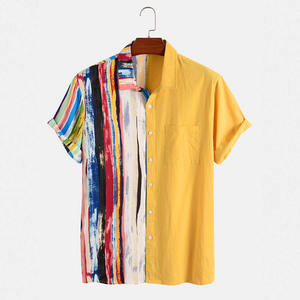 เสื้อเชิ้ตฮาวายลายดอกไม้ชายหาดผ้าฝ้าย 100% รุ่นใหม่ล่าสุดขายส่ง - Product Image 4