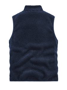 Gilet réversible en polaire polaire pour homme et femme, vêtement décontracté, chaud pour l'hiver, fermeture éclair intégrale, sans doublure, fabriqué au Pakistan - Product Image 6