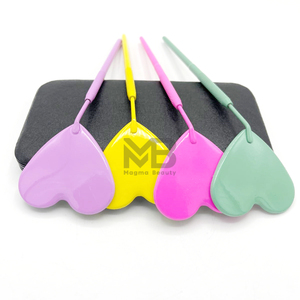 MAGMA BEAUTY Espejo de Maquillaje de Acero Inoxidable, Diseño Innovador, Resistente al Agua, Ecológico, con Forma de Corazón, Herramienta para Artistas de Extensiones de Pestañas - Product Image 5