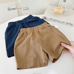 OEM Summer Casual Set Polo <b>T</b> <b>Shirt</b> Solid Print Shorts Home Wear and Picnic Cotton Sets <b>Toddler</b> <b>Boy's</b> Clothing Set - Product Image 6