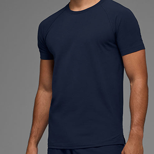 เสื้อยืดคอกลมผ้าฝ้าย 100% สำหรับผู้ชาย สีพื้น แขนสั้น สวมใส่สบาย เหมาะสำหรับใส่ทุกวัน - Product Image 1