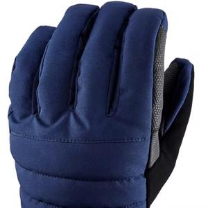 Guantes de Esquí de Cuero Aislantes con Logotipo Personalizado de la Mejor Calidad, Cierre de Gancho y Bucle, Impermeables, Resistentes al Viento, Unisex, para Clima Frío - Product Image 6