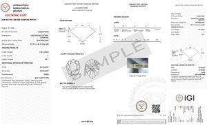 Élégant moderne 1.50 CT. Forme de poire laboratoire cultivé CVD diamant IGI certificat 10.19mm VS1 clarté F couleur pour réglage de bijoux fins - Product Image 2