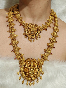 สร้อยคอทองคำโบราณ 22K - Product Image 1