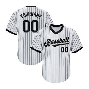 Vente en gros de maillots de baseball décontractés avec logo personnalisé maillots de baseball de mode Offre Spéciale personnalisés fabriqués en usine - Product Image 2