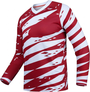 Maillot de moto tout-terrain pour homme et jeune homme, manches longues, pour BMX, Moto MX, course hors route, vêtements de motocross respirants - Product Image 4